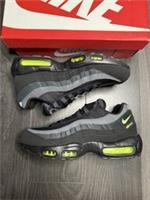 Nike Air Max 95 Retro Logo Black Grey Volt Mens UK 10 CV1635-002