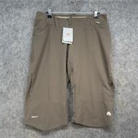 Nike ACG Shorts Womens Uk 6 Shorts Dri Fit Brown Bnwt Deadstock Pockets - 6 Regular