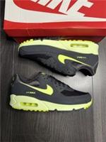 Nike Air Max 90 Dark Smoke Grey Volt CZ0378-001 Womens UK 8