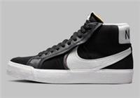 Nike SB Zoom Blazer Mid Premium Plus Unisex Black White - DR9144 001