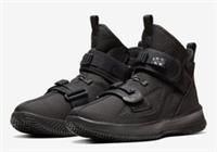 NIKE LEBRON SOLDIER XIII SFG - TRIPLE BLACK - UK 11.5 - AR4225 005