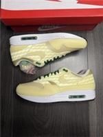 Nike Air Max 1 Premium Powerwall Lemonade CJ0609-700 Mens UK 9
