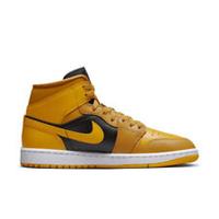 NIKE AIR JORDAN 1 MID WOMEN'S UK 4 UK 6.5 'CHUTNEY TAXI BLACK' - BQ6472 700