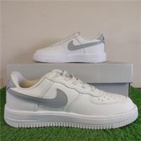Nike Shoes Size 2.5 Kids Trainers White Air Force 1 Low Easy On School Lace Up