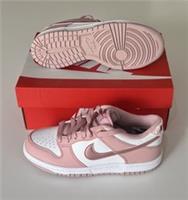Nike Dunk Low GS. Pink Glaze/White. Size UK 3