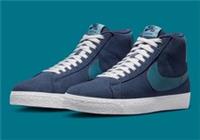 NIKE SB ZOOM BLAZER MID UK 6.5 UNISEX 'MIDNIGHT NAVY' - FD0731 400