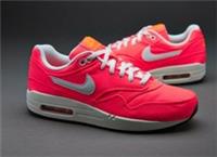 NIKE AIR MAX 1 PREMIUM QS GS UK 5 'HYPER PUNCH' - 693596 600