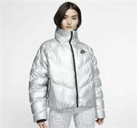 Nike Sportswear Synthetic Fill Shine Jacket Womens Loose Fit - BV3135 095 - 2XL Regular