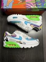 Nike Air Max 90 Ruohan Wang CZ3992-900 Mens UK 8