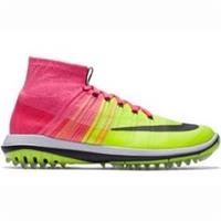 Nike Flyknit Elite Golf UK 7 'Pink Blast Volt' - 844450 600