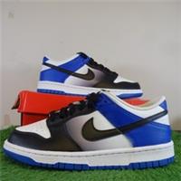 Nike Trainers Size 6 Womens Royal White Dunk Low GS Gradient Game Running Shoes