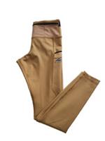 NIKE EPIC LUXE POCKET TRAIL RUNNING TIGHTS SIZE M (CZ9596 790) WHEAT - M Regular