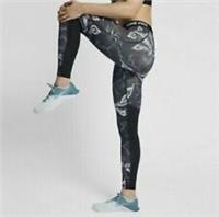 Nike Pro Combat Printed Training Tights Womens UK S UK M - AA1040 010 - M Regular