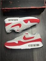 Nike Air Max 1 Sport Red Big Bubble DO9844-100 Womens UK 7.5