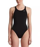 Nike HydraStrong Fastback Swimsuit NESSA001 Black - 30 / 8 Regular