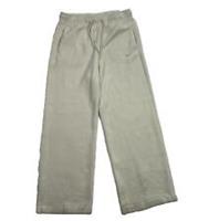 Nike Light Bone Plush Mid Rise Wide Leg Pants (Size L) - BMWT (At Fault) - L Regular