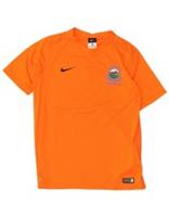NIKE Boys Dri Fit T-Shirt Top 12-13 Years Large Orange Polyester AN16 - 12-13 Years Regular