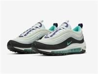 NIKE AIR MAX 97 BG YOUTH SIZE UK 4.5 EUR 37.5 (BQ7551 101) WHITE / HYPER JADE