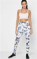 NIKE ONE TIGHTS PRINT FLORAL SIZE S (CD6997 100) - S Regular