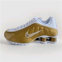 NIKE SHOX R4 (GS) ,,Metallic Gold / White'' SIZE UK 5 EUR 38 (CW2626 700)