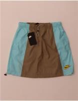 Nike Womens Skirt UK 6 XS Khaki Colourblock Polyester QS08 - XS Regular