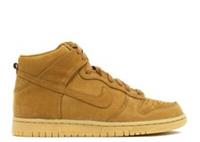 Nike Dunk High Premium GS UK 6 EUR 39 Flax Outdoor Green 886070 200