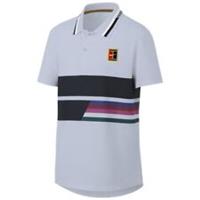NikeCourt Advantage Boy's Tennis Polo Shirt (Blue) - Age 10-11 - New AR2381 442