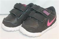 INFANT NIKE FLEX EXPERIENCE BLACK PURPLE TRAINER 631467-002