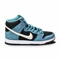 Mens Nike SB Dunk High Pro - DQ3757 300 - Mineral Slate Sail Black White
