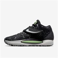 Nike KD 14 Basketball Grey Fog Lime Glow White CW3935 005