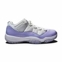 Womens Nike Air Jordan 11 Retro Low - AH7860 101 - White Pure Violet White