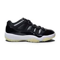 Mens Nike Jordan 11 Retro Low '72-10' - AV2187 001 - Black Gym Red White Sail