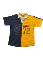 BNWT - Nike Boys Garcon - Yellow/Blue - Short Sleeves Top - 14 - 16 years