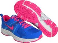 JUNIOR NIKE DARTS 10 BLUE PINK TRAINER 580463-402