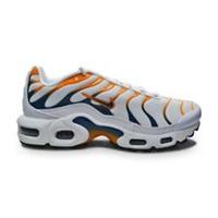 Juniors Tuned 1Nike Air Max Plus TN (GS) DV7083 100 White Marina Kumquat Black