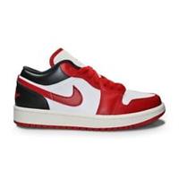 Women's Nike Air Jordan 1 Low - DC0774 160 - White Gym Red Black Sail