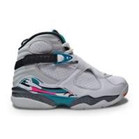 Mens Nike Air Jordan 8 Retro "South Beach" - 305381 113 White White Turbo Green