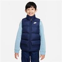 Nike Kids Synthetic Fill Gilet - Age 14 (XL) - Navy White - DX1296 410