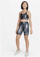Nike One Icon Clash Biker Shorts & Bra (Black) - Age 10-11 - New ~ DV3140 010