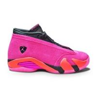 Womens Nike Air Jordan 14 Retro Low - DH4121 600 Pink Blast Black Flash Crimson