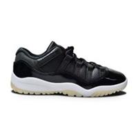 Nike Jordan 11 Retro Low UK 1.5, 2.5 (PS) 505835 001 Black Gym Red White Sail