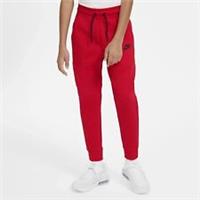 Nike Sportswear Boys Tech Fleece Joggers Sz S University Red Black