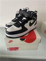 Nike Air Force 1 Mid x Stussy White Black 2022 Size UK 7 New In Box