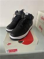Nike Air Force 1 Mid x Stussy Black 2022 Size UK 7 New In Box