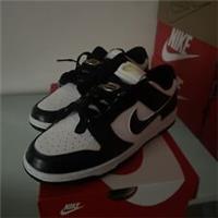 Nike Panda Dunk Low World Champ UK 7 New In Box Black White