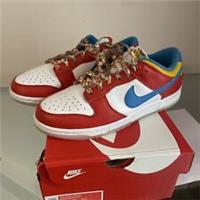 Nike Dunk Low x LeBron James 'Fruity Pebbles' - Brand New - UK 7 In Box