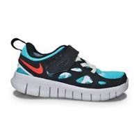Kids Nike Free Run 2 trainers lightweight for summer 443743 460 Turquoise Blue
