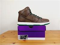 Nike SB Dunk High Baroque Brown Vegan Size Uk10/EU45