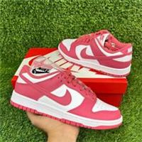 NIKE DUNK LOW ARCHAEO PINK TRAINERS SIZE UK 5.5 WHITE DD1503-111