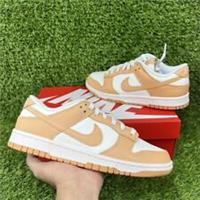 NIKE DUNK LOW HARVEST MOON TRAINERS SIZE UK 6.5 Womens BEIGE DD1503-114